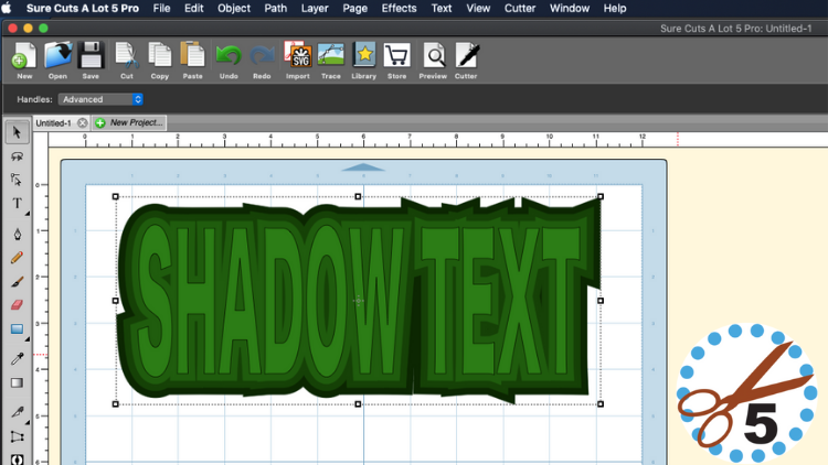 shadow-text